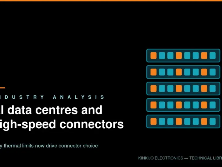 Why AI Data Centres Are Driving Demand for High-Speed Connectors