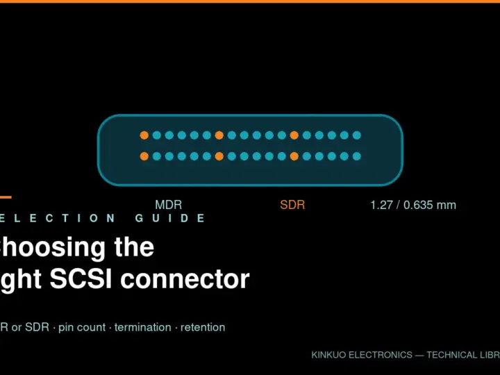 How to Choose the Right SCSI Connector for Your Application