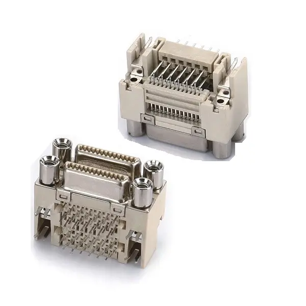VHDCI (CISCO) 26Pin Dual Female Connector R/A Type Pitch=1.0mm