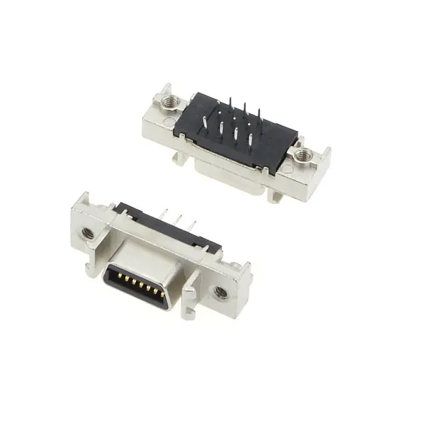 SCSI 14Pin Female Connector Vertical Type — Ribbon Type for PCB from KINKUO