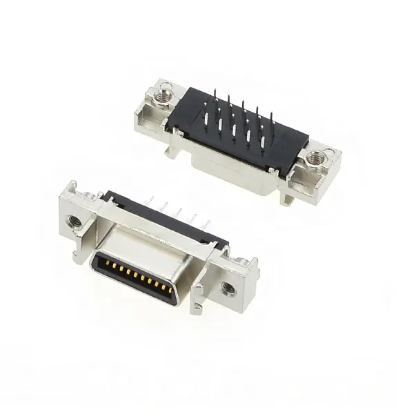 SCSI 20Pin Female Connector Vertical Type