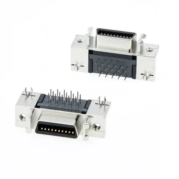 SCSI 20Pin Female Connector Right Angle Type
