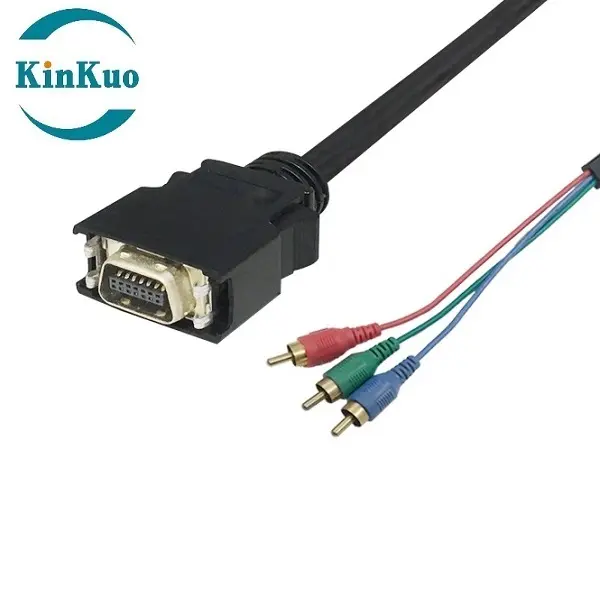 SCSI MDR 14Pin Male to 3xRCA Cable