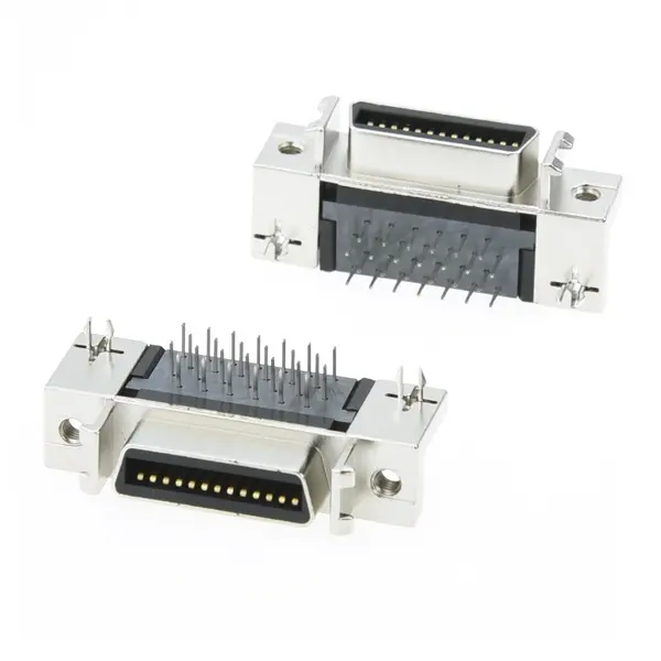 SCSI 36Pin Female Connector Right Angle Type