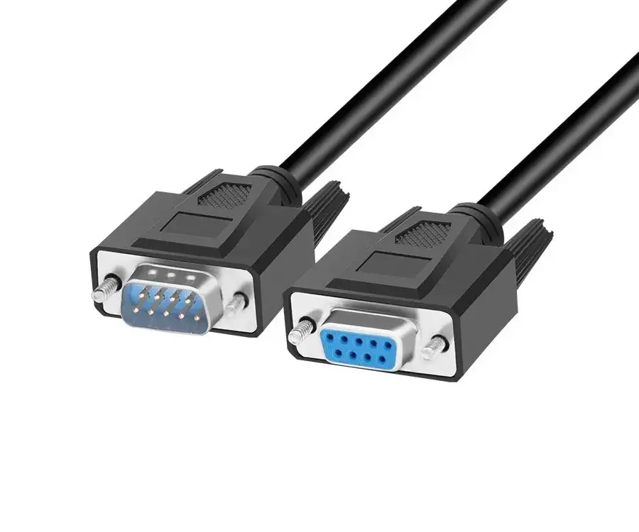 D-SUB 9Pin Male to Female Cable — product photograph