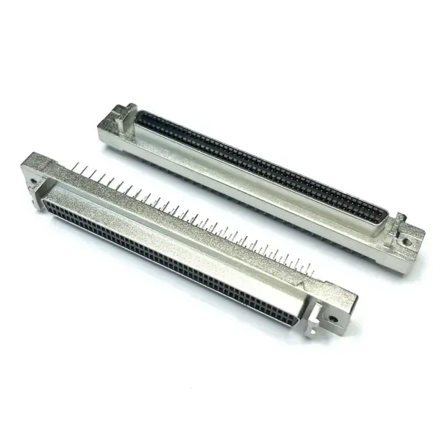 SCSI-II 100Pin Female V/T DIP Type Connector For PCB