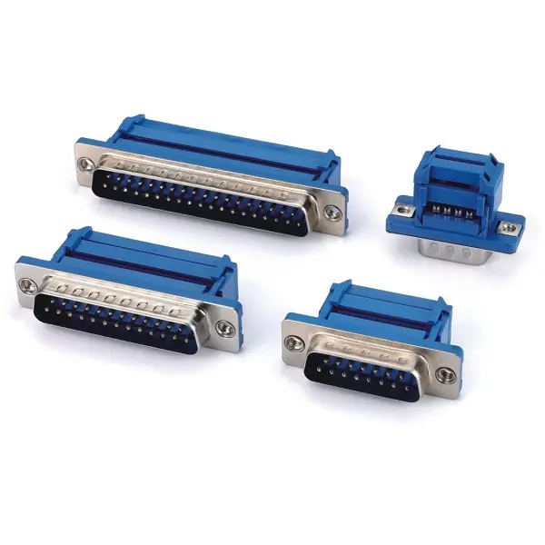 D-SUB Male IDC Type Connector For Cable( With: 9Pin, 15Pin, 25Pin, 37Pin )