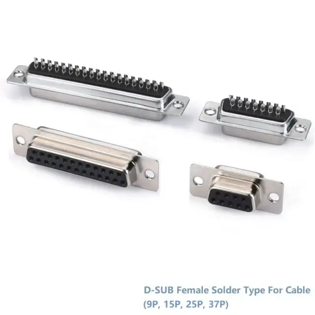 D-SUB Female Solder Type Connector(9P, 15P, 25P, 37P)Series