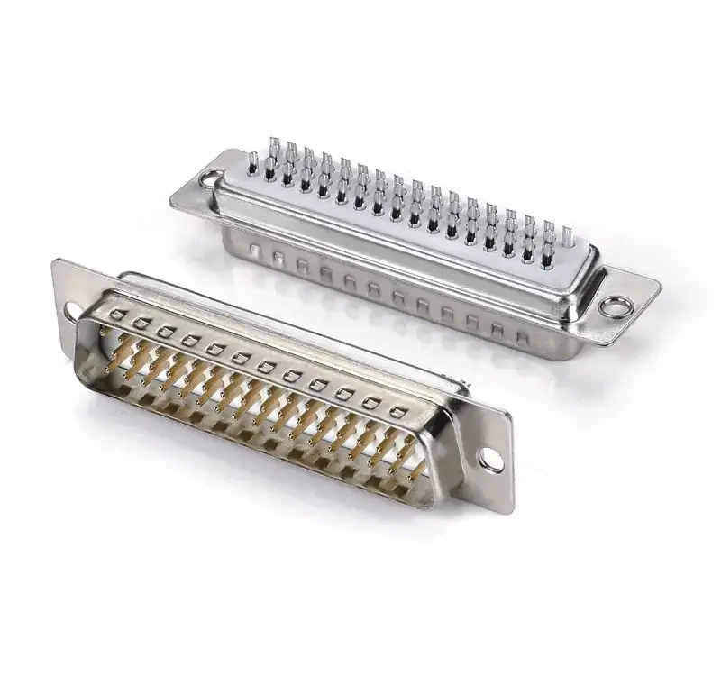 D-SUB 50Pin Male Solder Type Connector for Cable — Standard Type For Cable from KINKUO