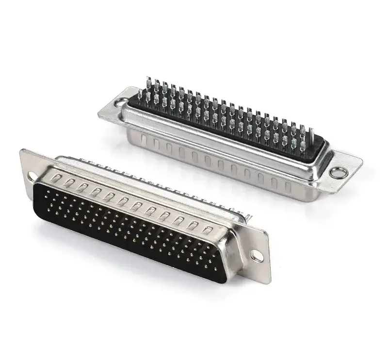 H.D-SUB 78Pin Male Solder Type Connector for Cable — Standard Type For Cable from KINKUO