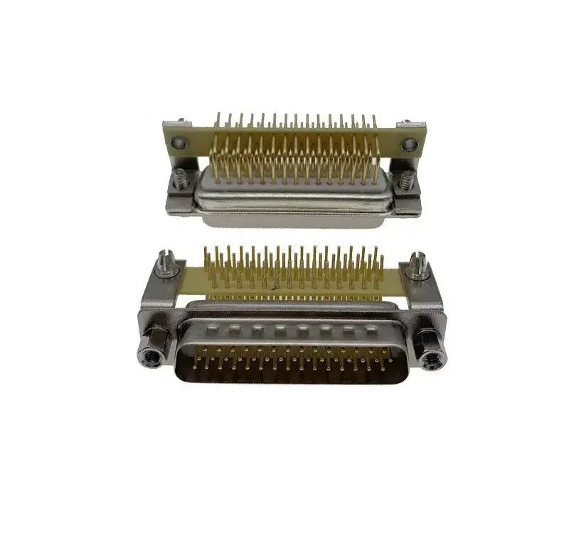 H.D-SUB 44Pin Male Machined PIN R/A Type Connector For PCB — High-quality For PCB from KINKUO