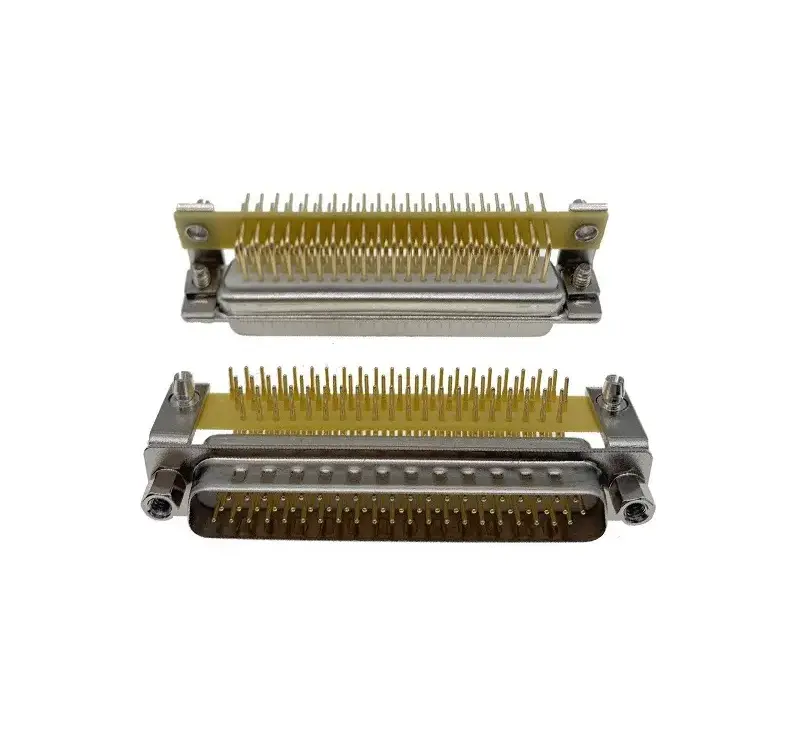 H.D-SUB 62Pin Male Machined PIN R/A Type Connector For PCB — High-quality For PCB from KINKUO