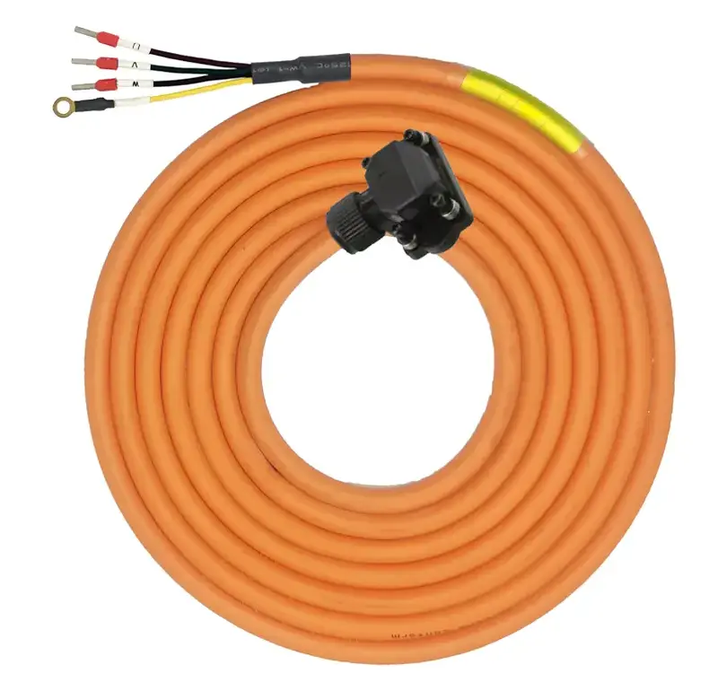 A5/A6 Servo Motor Cable for Panasonic & Mitsubishi — product photograph