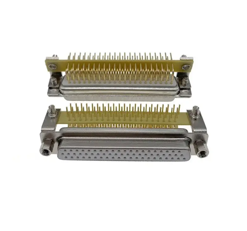 H.D-SUB 62Pin Female Machined PIN R/A Type Connector For PCB — High-quality For PCB from KINKUO