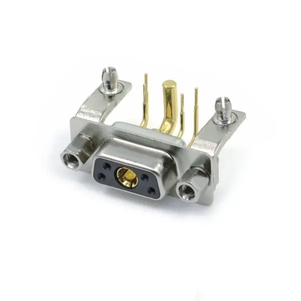 5W1 Female R/A Type Connector For PCB