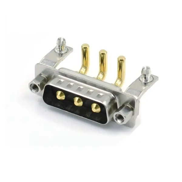 3W3 Male R/A Type Connector For PCB
