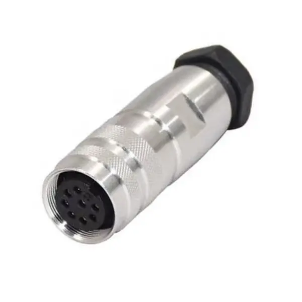 C091 Waterproof Connector AISG M16 8P Female For Cable