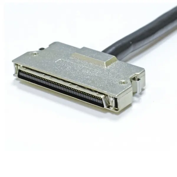 SCSI 100Pin Cable Metal Hood Latch Type