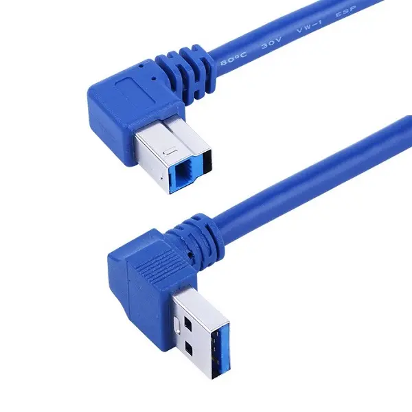 USB 3.0 AM TO BM R/A Type Cable