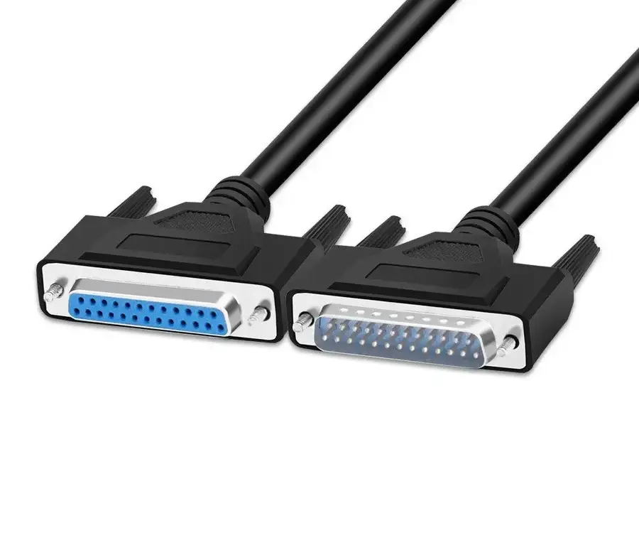 D-SUB 25Pin Male to Female Cable — 9P, 15P, 25P, 37Pin from KINKUO