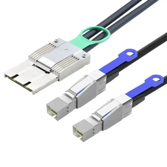 iPASS X8 to (2x) SFF-8644 Cable