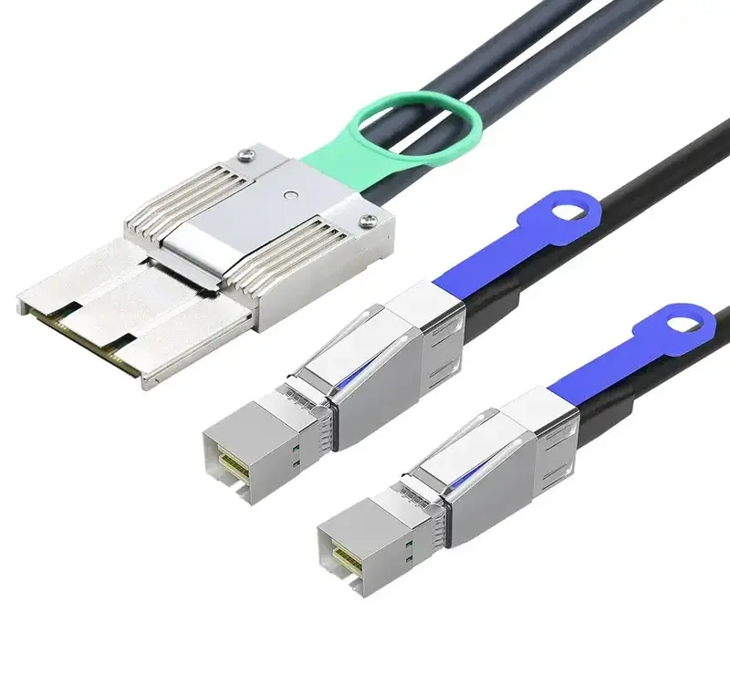 2x SFF-8644 Cable — iPASS X8 to (2x) SFF-8644 Cable — iPASS Series from KINKUO