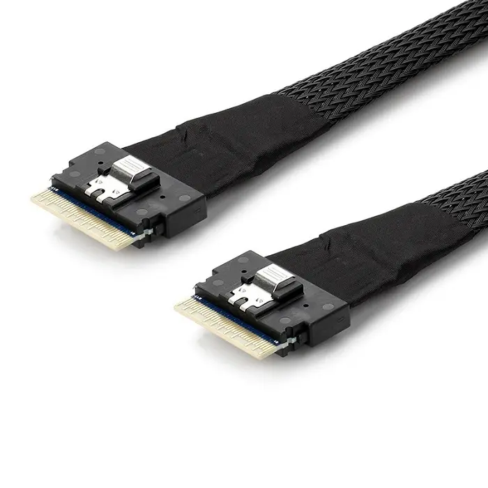 SFF-8654 SLIMSAS 8I PCIe 4.0 Cable — SlimSAS Series from KINKUO