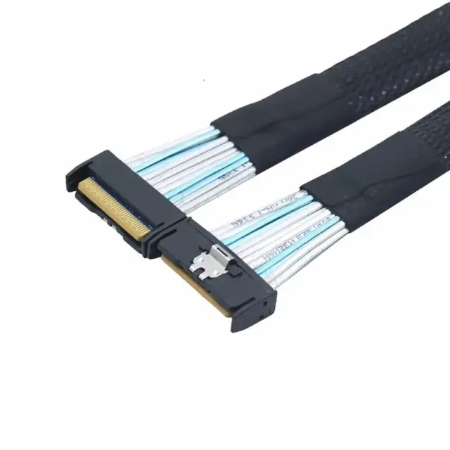 MCIO 8i 74P Cable PCIe Gen5