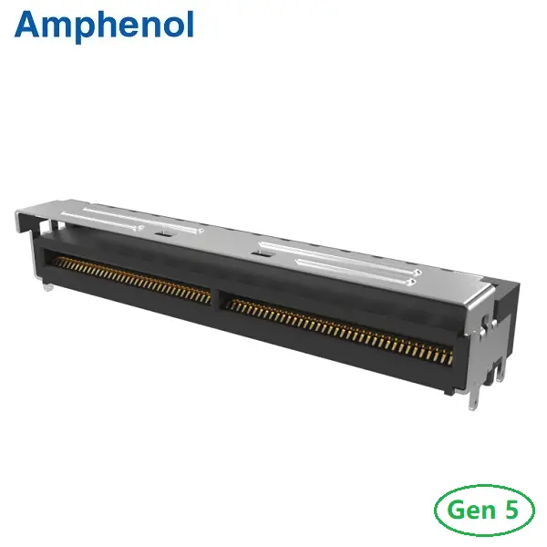 MCIO 148Pin R/A Type Connector PCIe Gen5