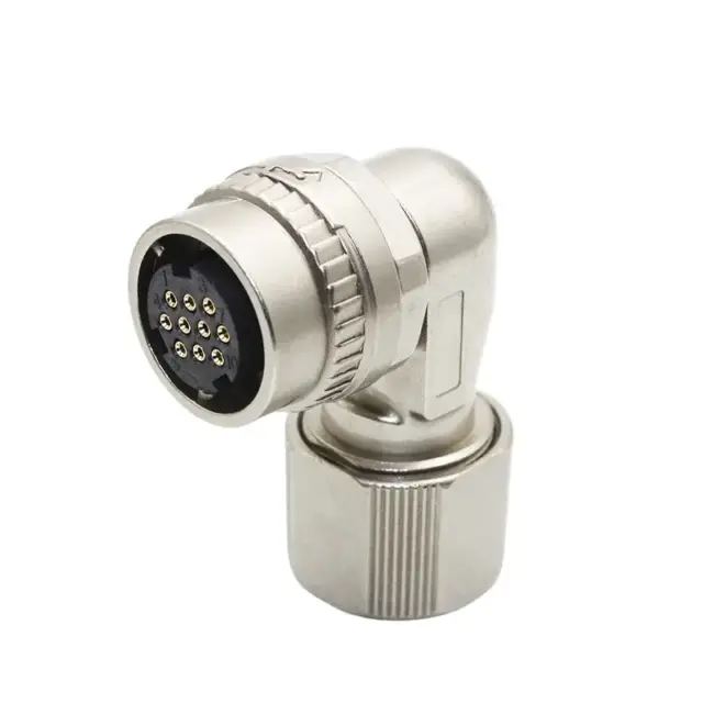 CM10-10P Female R/A Type Connector (CM10-AP10S)