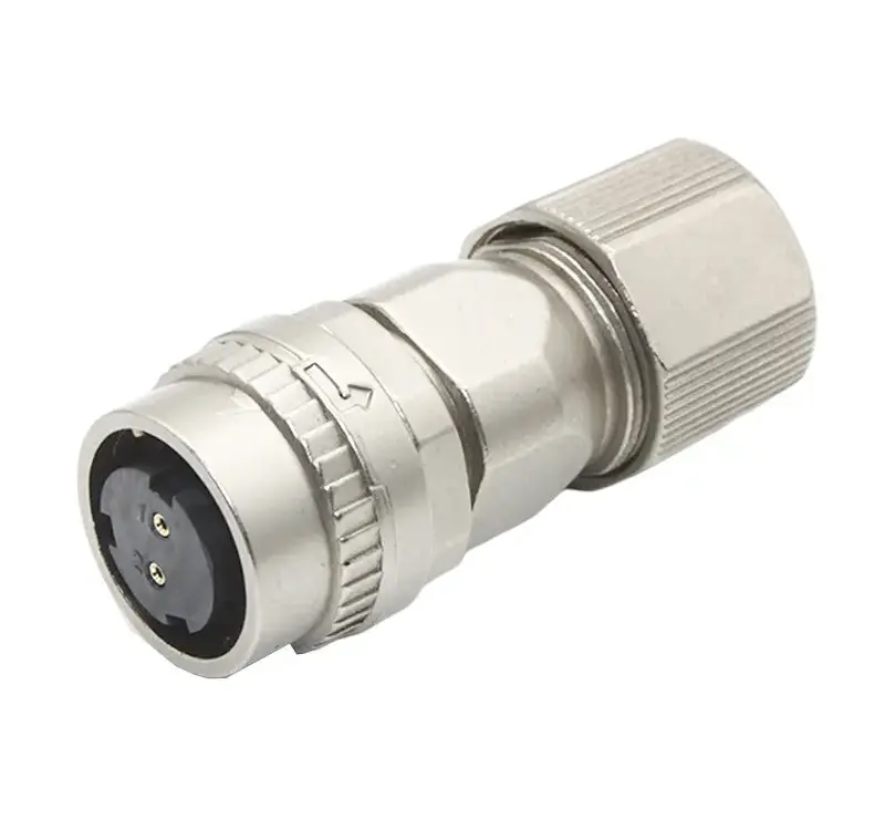 CM10-2P Female Straight Type Connector (CM10-SP2S) — Servo Connector from KINKUO
