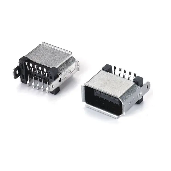 SCR 10Pin Female Connector V/T SMT Type (SM-10P)