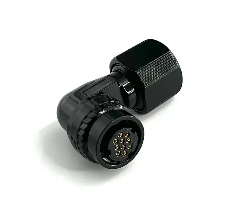 JN1 10 core Servo Encoder Connector Right Angle Type — Servo Connector from KINKUO