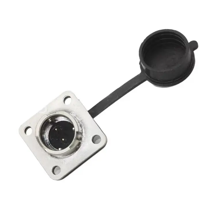 CM10-2P Socket Waterproof Panel Mount Connector (CM10-R2P) — Servo Connector from KINKUO