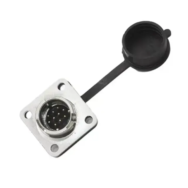 CM10-10P Socket Waterproof Panel Mount Connector (CM10-R10P)