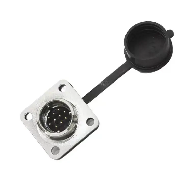 CM10-10P Socket Waterproof Panel Mount Connector (CM10-R10P) — Servo Connector from KINKUO