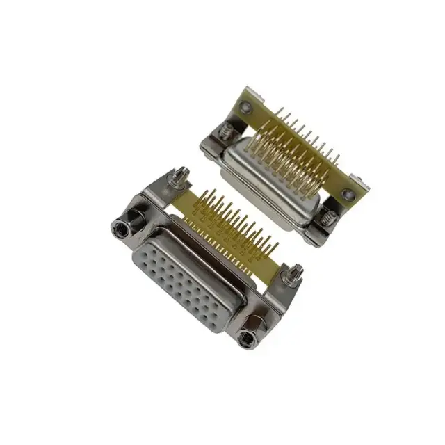H.D-SUB 26Pin Female Machined PIN R/A Type Connector For PCB