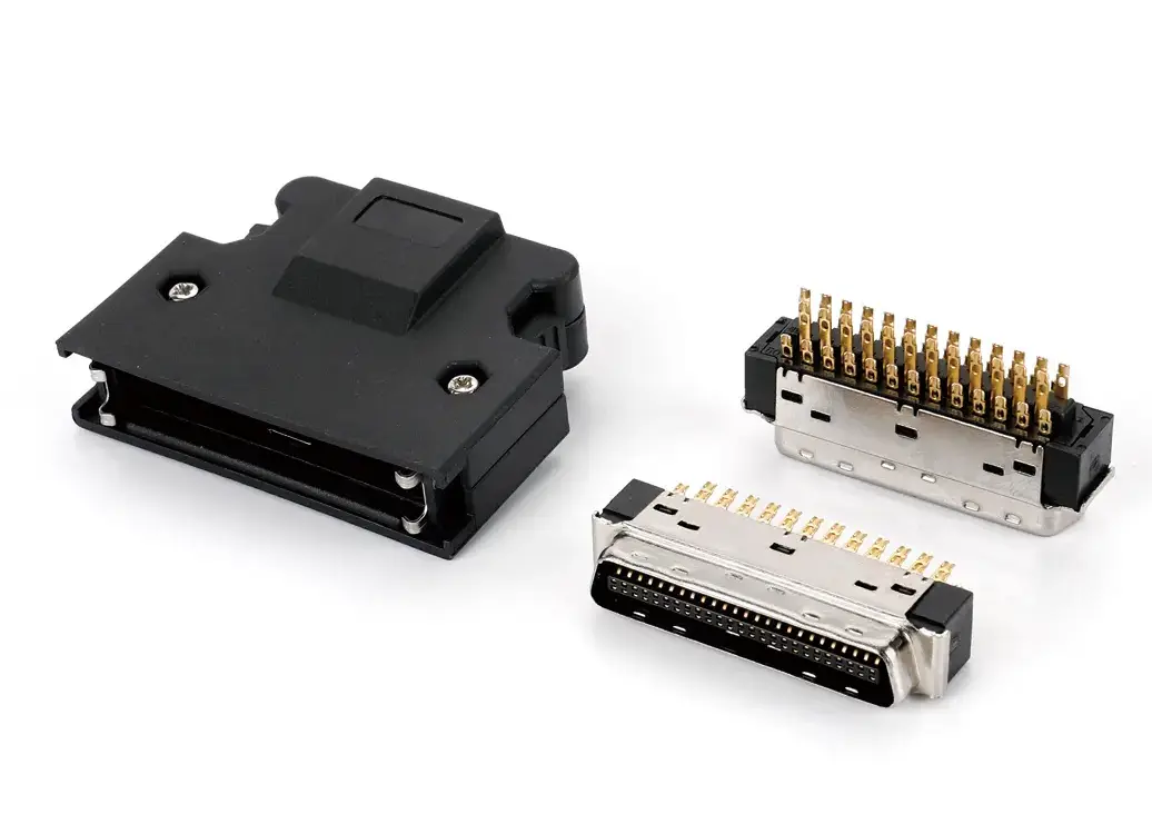 SM-50P Male Servo Encoder Connector Latch Type — Servo Connector from KINKUO