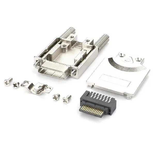 VHDCI (SDR) 28Pin Male Connector Solder Type Pitch=0.8mm