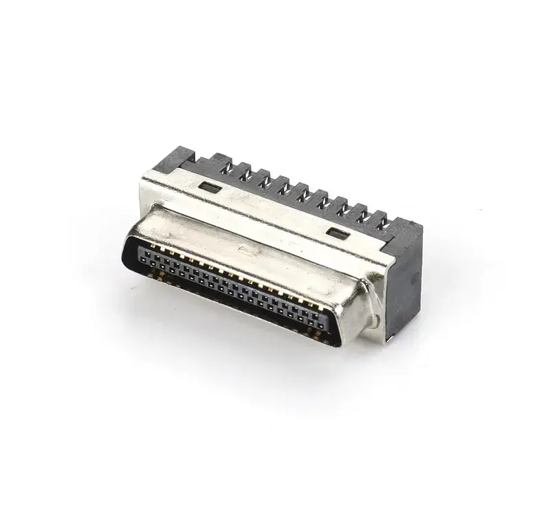 DH Series 37Pin Male Connector Pitch=1.0mm Solder Type — VHDCI Connector from KINKUO