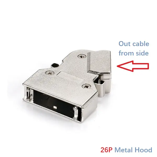 SCSI 26Pin ZINC Hood Latch Type(侧出线)