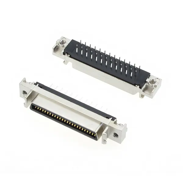 SCSI 50Pin Female Connector Vertical Type
