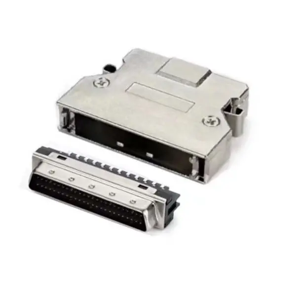 SCSI 50Pin Male Connector With Zinc Hood(Latch Type) — Pin Type for Cable from KINKUO