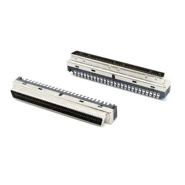 SCSI-II 100Pin Male Connector Molding Type — Pin Type for Cable from KINKUO