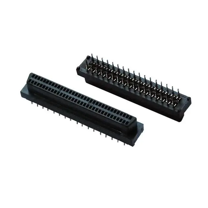 SCSI-II 68Pin Female Plastic Connector Vertical Type For PCB — Pin Type for PCB from KINKUO