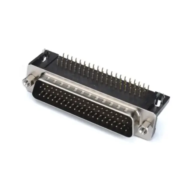 D-SUB HDR 78Pin Male R/A Type Connector(8.89mm)With 5.8mm Nut
