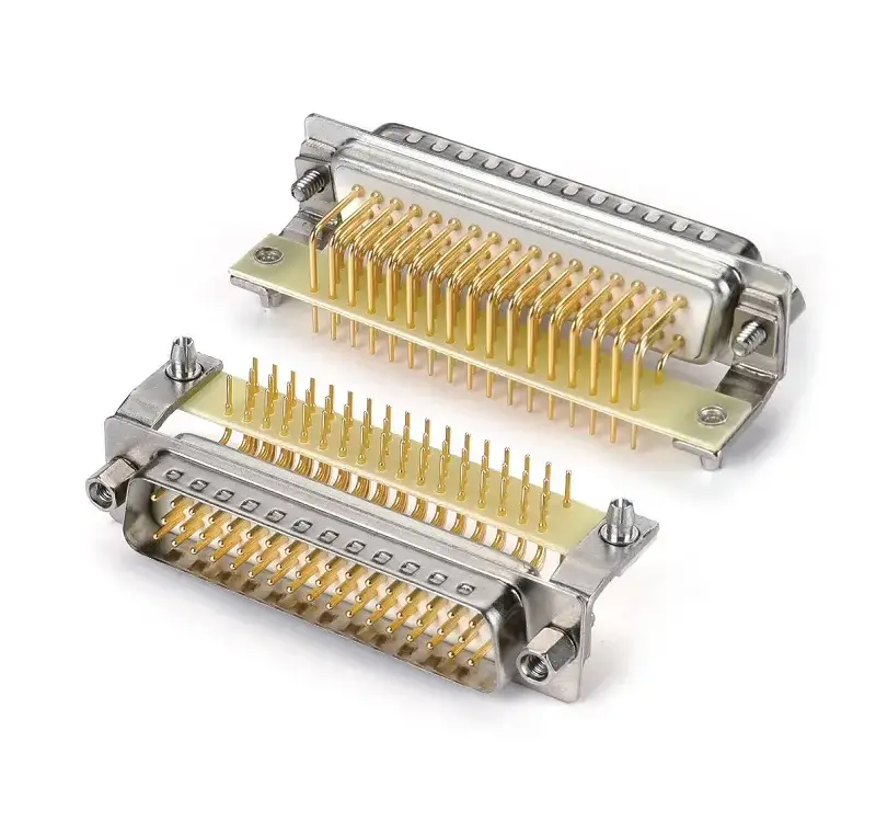 D-SUB 50Pin Male Machined PIN R/A Type Connector For PCB — High-quality For PCB from KINKUO