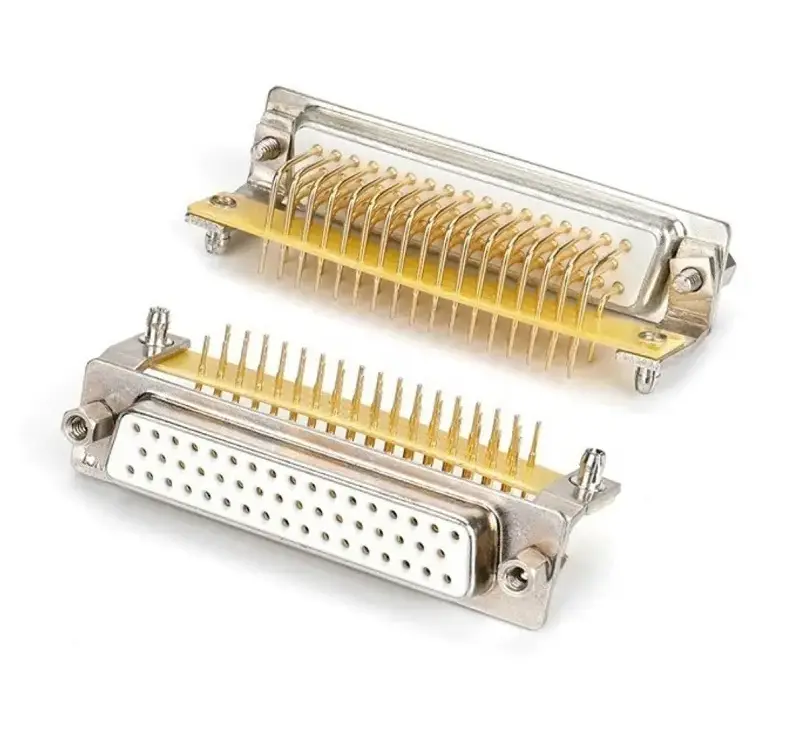 D-SUB 50Pin Female Machined PIN R/A Type Connector For PCB — High-quality For PCB from KINKUO