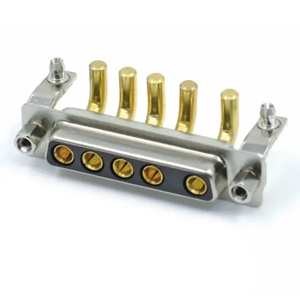 5W5 Female R/A Type Connector For PCB