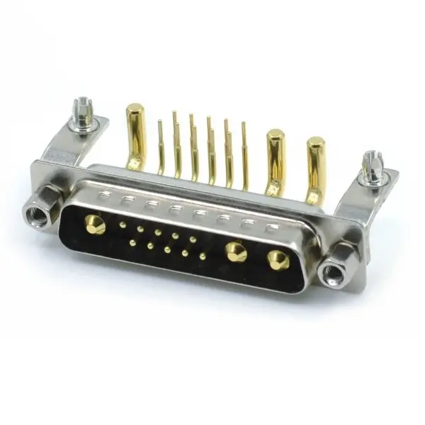 13W3 Male R/A Type Connector For PCB